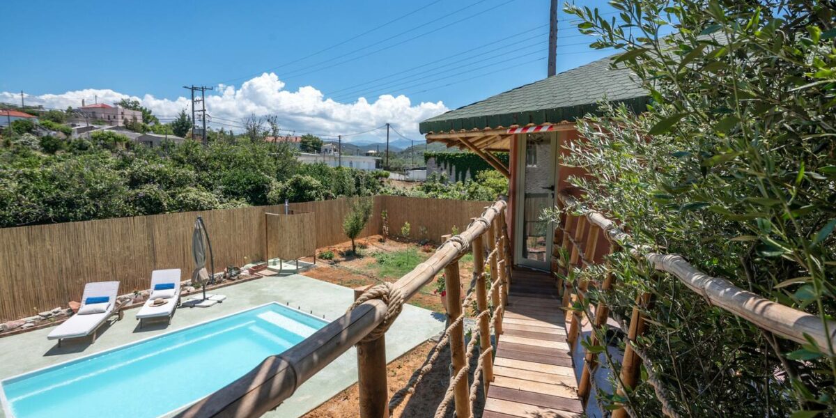 Villa en Grèce avec piscine privée : Séjour idyllique sous le soleil des Cyclades villa grèce, piscine privée, vacances crète, logement grèce, oliviers, tourisme rural grèce